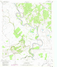 Clay Texas Historical topographic map, 1:24000 scale, 7.5 X 7.5 Minute, Year 1959
