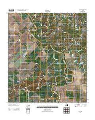Clay Texas Historical topographic map, 1:24000 scale, 7.5 X 7.5 Minute, Year 2013