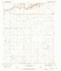 Claytonville Texas Historical topographic map, 1:24000 scale, 7.5 X 7.5 Minute, Year 1969