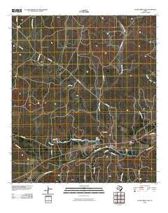 Clear Creek Lake Texas Historical topographic map, 1:24000 scale, 7.5 X 7.5 Minute, Year 2010