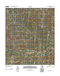 Clear Creek Lake Texas Historical topographic map, 1:24000 scale, 7.5 X 7.5 Minute, Year 2012