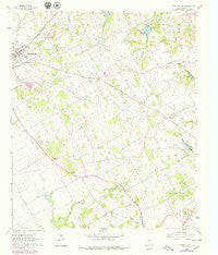Cleburne East Texas Historical topographic map, 1:24000 scale, 7.5 X 7.5 Minute, Year 1960