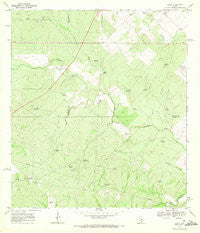 Clegg Texas Historical topographic map, 1:24000 scale, 7.5 X 7.5 Minute, Year 1969