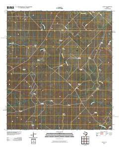 Clegg Texas Historical topographic map, 1:24000 scale, 7.5 X 7.5 Minute, Year 2010