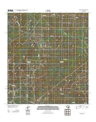 Clegg SW Texas Historical topographic map, 1:24000 scale, 7.5 X 7.5 Minute, Year 2012