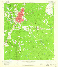 Cleveland Texas Historical topographic map, 1:24000 scale, 7.5 X 7.5 Minute, Year 1958
