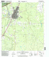 Cleveland Texas Historical topographic map, 1:24000 scale, 7.5 X 7.5 Minute, Year 1997