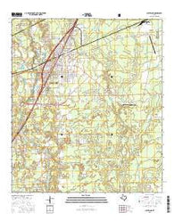 Cleveland Texas Current topographic map, 1:24000 scale, 7.5 X 7.5 Minute, Year 2016