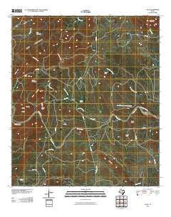 Click Texas Historical topographic map, 1:24000 scale, 7.5 X 7.5 Minute, Year 2010