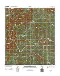 Click Texas Historical topographic map, 1:24000 scale, 7.5 X 7.5 Minute, Year 2012