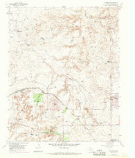 Cliffside Texas Historical topographic map, 1:24000 scale, 7.5 X 7.5 Minute, Year 1953