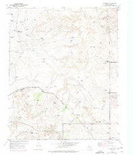 Cliffside Texas Historical topographic map, 1:24000 scale, 7.5 X 7.5 Minute, Year 1953