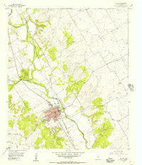Clifton Texas Historical topographic map, 1:24000 scale, 7.5 X 7.5 Minute, Year 1955