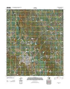 Clifton Texas Historical topographic map, 1:24000 scale, 7.5 X 7.5 Minute, Year 2012