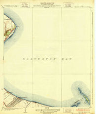 Clifton By The Sea Texas Historical topographic map, 1:31680 scale, 7.5 X 7.5 Minute, Year 1932