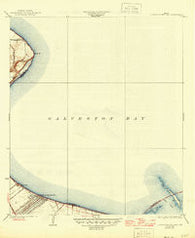 Clifton By The Sea Texas Historical topographic map, 1:31680 scale, 7.5 X 7.5 Minute, Year 1932
