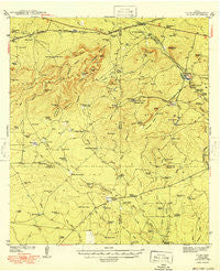 Cline Texas Historical topographic map, 1:62500 scale, 15 X 15 Minute, Year 1949