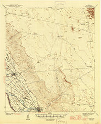 Clint Texas Historical topographic map, 1:62500 scale, 15 X 15 Minute, Year 1945