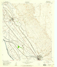 Clint Texas Historical topographic map, 1:24000 scale, 7.5 X 7.5 Minute, Year 1955