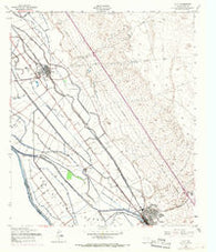 Clint Texas Historical topographic map, 1:24000 scale, 7.5 X 7.5 Minute, Year 1955