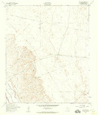 Clint NW Texas Historical topographic map, 1:24000 scale, 7.5 X 7.5 Minute, Year 1955