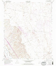 Clint NW Texas Historical topographic map, 1:24000 scale, 7.5 X 7.5 Minute, Year 1955