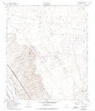 Clint NW Texas Historical topographic map, 1:24000 scale, 7.5 X 7.5 Minute, Year 1955
