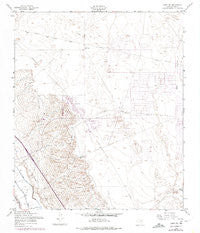 Clint NW Texas Historical topographic map, 1:24000 scale, 7.5 X 7.5 Minute, Year 1955