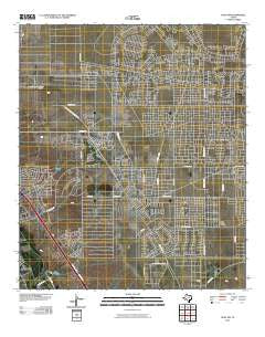 Clint NW Texas Historical topographic map, 1:24000 scale, 7.5 X 7.5 Minute, Year 2010