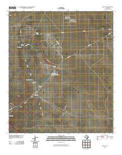Clint SE Texas Historical topographic map, 1:24000 scale, 7.5 X 7.5 Minute, Year 2010