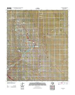 Clint SE Texas Historical topographic map, 1:24000 scale, 7.5 X 7.5 Minute, Year 2012