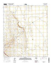 Clint SE Texas Current topographic map, 1:24000 scale, 7.5 X 7.5 Minute, Year 2016