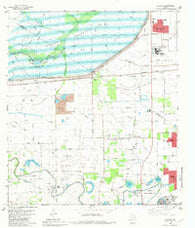 Clodine Texas Historical topographic map, 1:24000 scale, 7.5 X 7.5 Minute, Year 1982