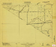 Clodine Texas Historical topographic map, 1:24000 scale, 7.5 X 7.5 Minute, Year 1915