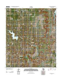 Club Hollow Texas Historical topographic map, 1:24000 scale, 7.5 X 7.5 Minute, Year 2012
