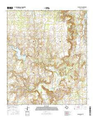 Club Hollow Texas Current topographic map, 1:24000 scale, 7.5 X 7.5 Minute, Year 2016