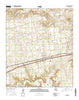 Coahoma Texas Current topographic map, 1:24000 scale, 7.5 X 7.5 Minute, Year 2016
