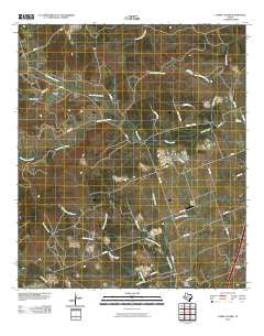 Cobbs Cavern Texas Historical topographic map, 1:24000 scale, 7.5 X 7.5 Minute, Year 2010