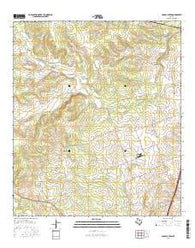 Cobbs Cavern Texas Current topographic map, 1:24000 scale, 7.5 X 7.5 Minute, Year 2016