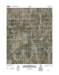 Coburn Texas Historical topographic map, 1:24000 scale, 7.5 X 7.5 Minute, Year 2012