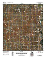 Cold Creek Spring Texas Historical topographic map, 1:24000 scale, 7.5 X 7.5 Minute, Year 2010