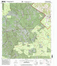 Coldspring Texas Historical topographic map, 1:24000 scale, 7.5 X 7.5 Minute, Year 1997