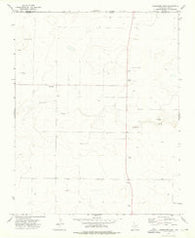 Coldwater East Texas Historical topographic map, 1:24000 scale, 7.5 X 7.5 Minute, Year 1973