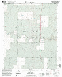 Coldwater East Texas Historical topographic map, 1:24000 scale, 7.5 X 7.5 Minute, Year 1998