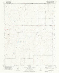 Coldwater West Texas Historical topographic map, 1:24000 scale, 7.5 X 7.5 Minute, Year 1973