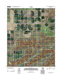 Coldwater Creek Texas Historical topographic map, 1:24000 scale, 7.5 X 7.5 Minute, Year 2012