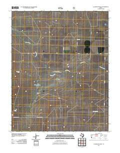 Coldwater West Texas Historical topographic map, 1:24000 scale, 7.5 X 7.5 Minute, Year 2011