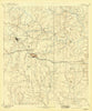 Coleman Texas Historical topographic map, 1:125000 scale, 30 X 30 Minute, Year 1889