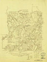 Coleman 1-a Texas Historical topographic map, 1:48000 scale, 7.5 X 7.5 Minute, Year 1924