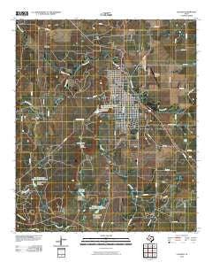 Coleman Texas Historical topographic map, 1:24000 scale, 7.5 X 7.5 Minute, Year 2010